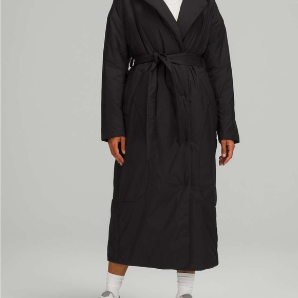 Lululemon Insulated Trench Coat - Picture 2 of 2
